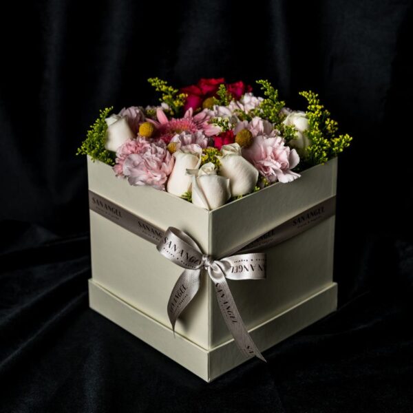 caja de flores variada bogota